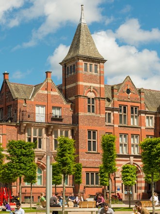 George Holt building at University of Liverpool